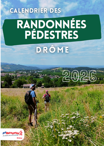 Calendrier des randonnées de la Drôme 2026
