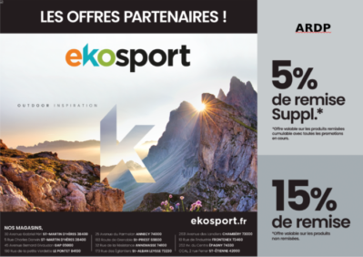 EKOSPORT partenaire de l'ARDP