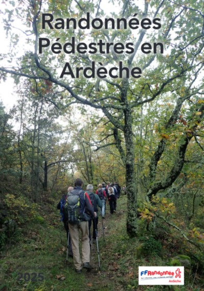 Randos en Ardèche, le calendrier 2025