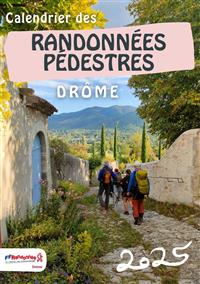 Randos en Drôme, le calendrier 2025