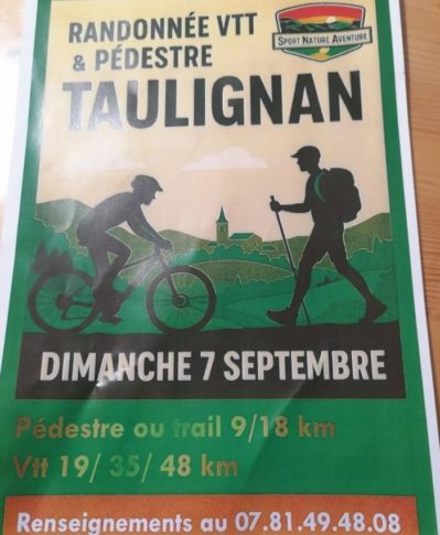 Taulignan, VTT et randos